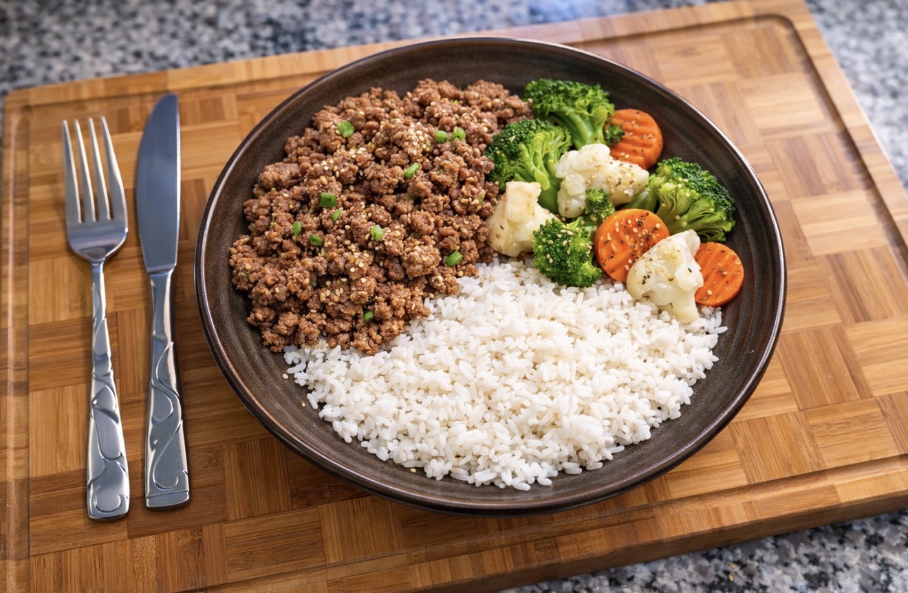 Korean Bulgogi Turkey Bowl